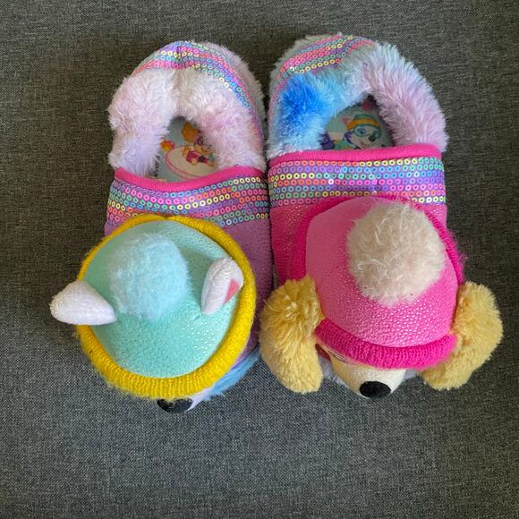 Paw Patrol Toddler Girls Slipper Size 11-12 - Picture 2 of 8